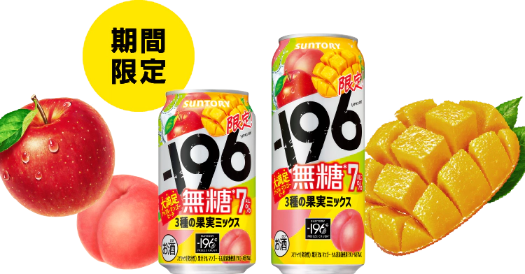 196大満足無糖限定品を買ってダブルレモンが当たる！キャンペーン
