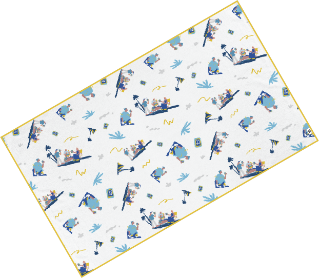 イメージ：BAYFLOW・BIGタオル