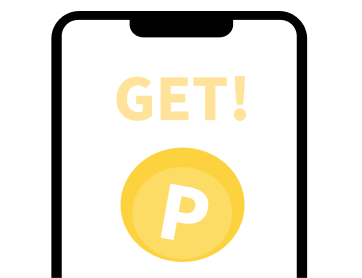 ポイントがたまるイメージ画像