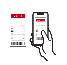 対象商品を3本以上含むレシートを撮影！のイメージ画像