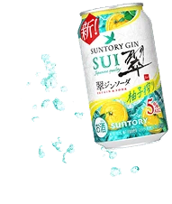 翠ジンソーダ柚子350ml缶の画像