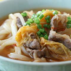 韓国風キムチうどん